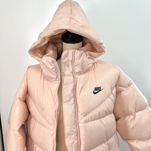 Nike Sportswear Therma-Fit City Series ‘Blushed Pink Parka  Woman’s Size Large - Picture 3 of 10